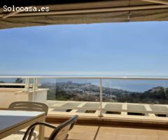 SE ALQUILA POR LARGA  TEMPORADA DESDE 1.6.25- BONITO APARTAMENTO CON VISTAS AL MAR EN BENALMADENA  P