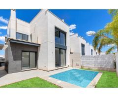 Chalet moderno casi nuevo del 2019