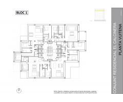 Piso en construcción de 1, 2 y 3 dormitorios en venta en Encamp.