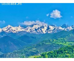 Venta de dos parcelas urbana y rústica con las mejores vistas a Picos de Europa