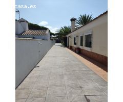 Maravillosa Charlet en Playa La Barrosa, Costa Sancti Petri