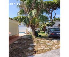 Maravillosa Charlet en Playa La Barrosa, Costa Sancti Petri