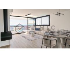 Exclusivo ÁTICO con vistas frontales 360 a mar y montaña