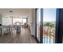 Exclusivo ÁTICO con vistas frontales 360 a mar y montaña