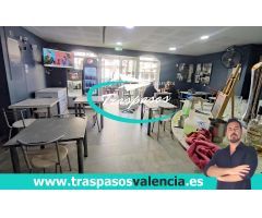 RENTABLE BAR RESTAURANTE EN TRASPASO O VENTA EN ZONA ALFAHUIR, VALENCIA