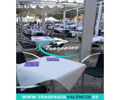 BAR CON GRAN TERRAZA EN TRASPASO EN MASSAMAGRELL, VALENCIA.