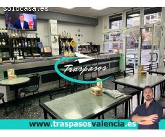 BAR EN TRASPASO EN EL BARRIO DE ORRIOLS, VALENCIA.