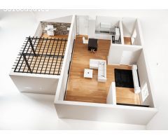 Apartamento singular con gran terraza en pleno corazón de Ruzafa