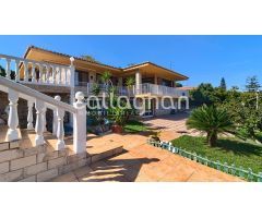 Exclusivo chalet  en Tancat de L’Alter con 1.464 m² de parcela a dos calles  y vistas espectaculares