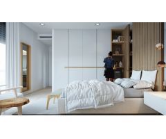 VILLAS DE OBRA NUEVA DE UNA SOLA PLANTA EN CAMPO DE GOLF ALTAONA, MURCIA