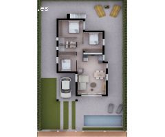 VILLAS DE OBRA NUEVA EN LOS ALCAZARES