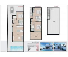 Villa en Venta en Santiago de la Ribera, Murcia