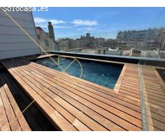 Ático de 196 m2 en zona Sant Gervasi Galvany + zona comunitaria exclusiva con piscina y solárium