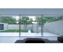 Obra nueva de 250 m² con terraza y jardín privado más sala extra de 104m²