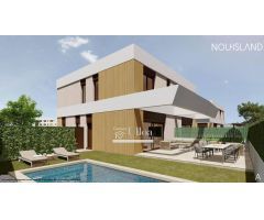 CHALET PAREADO UNIFAMILIAR EN NOU NAZARETH  – DISEÑO, CONFORT Y AMPLITUD