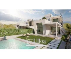 EXCLUSIVA VILLA EN FINESTRAT A ORILLAS DEL PUIG CAMPANA