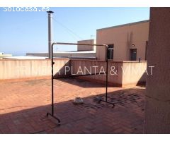 Con 150 metros de terraza !!