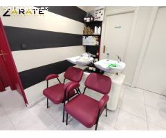Peluqueria en funcionamiento a la venta en Santurtzi