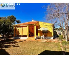 CHALET INDEPENDIENTE CON HUERTO EN COSTA SUR CERCA PLAYA Y CENTRO