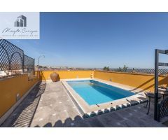 ÁTICO CON PISCINA  -- LA ZUBIA -- GRANADA