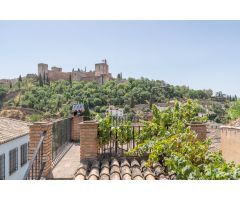 Dos maravillosas casas en el Albaicín con vistas panorámicas a la Alhambra