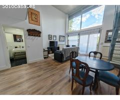 Fantástico loft en alquiler con plaza de garaje
