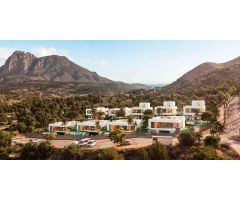 chalet de obra nueva en finestrat