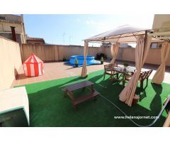 Planta baja con gran terraza de 115m2