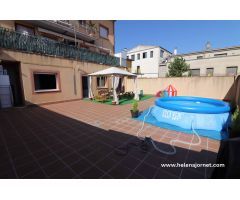 Planta baja con gran terraza de 115m2