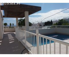 FANTASTICO CHALET INDEPENDIENTE A ESTRENAR CON PISCINA EN MOJACAR PLAYA