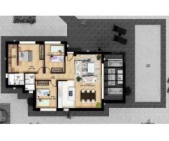 Villa 2 dormitorios 2 baños, piscina privada en Cabuzana, Vera