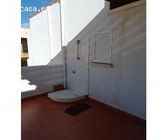 Dúplex de dos dormitorios en primera línea del mar en la zona naturista de Vera Playa