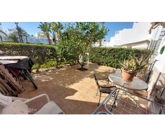Duplex de 3 dormitorios con solarium y terraza  en las Buganvillas de Vera Playa.