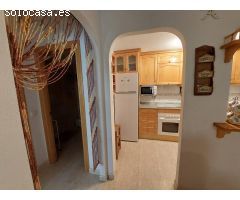 Bajo de 2 habitaciones, en primera línea de playa en Veramar