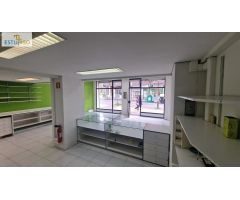 LONJA COMERCIAL BUENA RENTABILIDAD DURANTE 40 AÑOS-centrica-78m2+40m2 Entreplanta+Baño