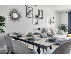 Apartamento moderno con licencia turística en Playa Flamenca: 3 hab, 2 baños, piscina