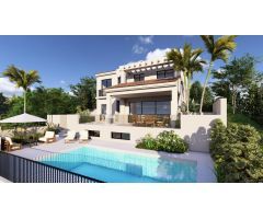 VILLA DE NUEVA CONSTRUCCION EN BENAJARAFE COSTA.