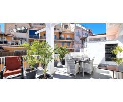¡FINQUES BAIXADOR PRESENTA ESTE ESPECTACULAR ÁTICO-DÚPLEX TODO EXTERIOR CON 3 TERRAZAS!