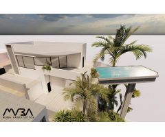 ESTRUCTURA PARA EXCLUSIVO CHALET CON PISCINA FLOTANTE EN BOLNUEVO - REF 1167