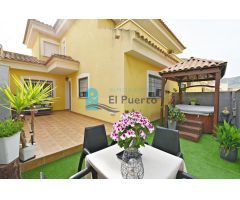 ESPECTACULAR TRÍPLEX EN LA CAÑADICA, MAZARRÓN - REF 1353