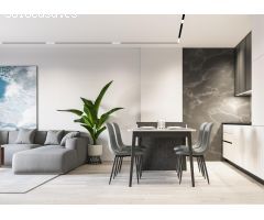 APARTAMENTOS DE OBRA NUEVA DE 2 DORMITORIOS A 200M DE LA PLAYA DEL CURA DESDE 219.000€