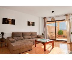 Piso con terraza y parking