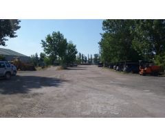 terreno industrial con talleres