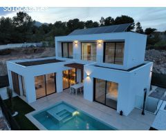 Estructuras de casas de madera sostenibles 12 villas de  en Alfaz del Pi