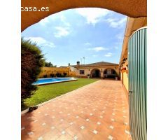 PARCELA SEGREGADA; CHALET, PISCINA, GARAJE Y AÚN PASO DE CONIL