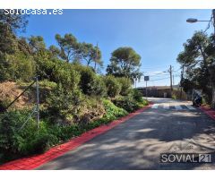 Terreno con licencia en Rectoret, Vallvidrera