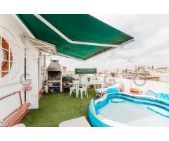 ATICO A LA VENTA CON TERRAZA PRIVATIVA EN AV GRAN VIA MARQUES DEL TURIA