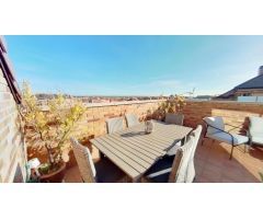 ARGANCE INMOBILIARIA VENDE EXCLUSIVO ATICO EN PLANTA CON 3 DORMITORIOS CON MAGNIFICAS VISTAS