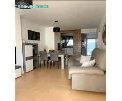 Apartamento reformado a 50m de la playa con terraza, garaje y doble acceso
