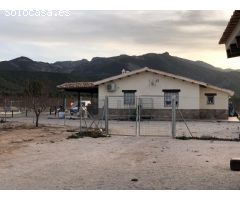 Finca con dos casas adosadas